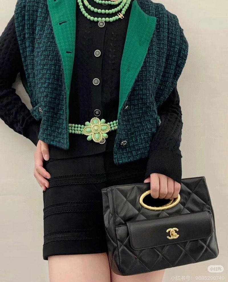 Chanel Quilted Burgundy Shoulder Bag with Gold Hardware view