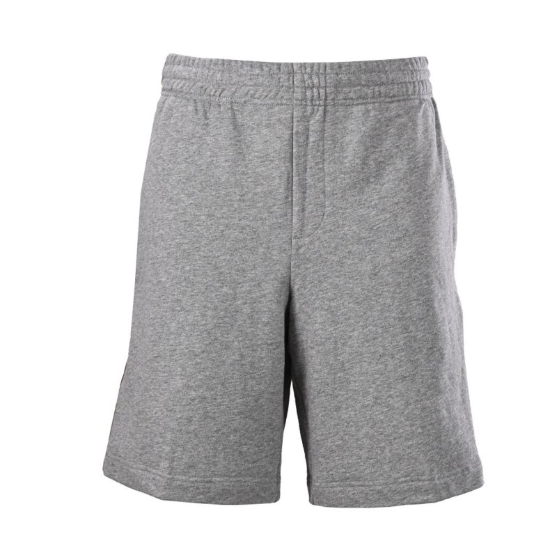 Burberry Knight Side Check Stripe Grey Shorts