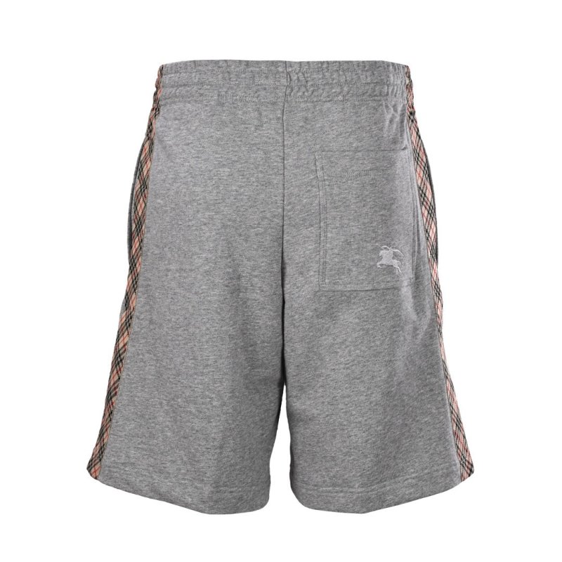 Grey Checkered Side Stripe Shorts view