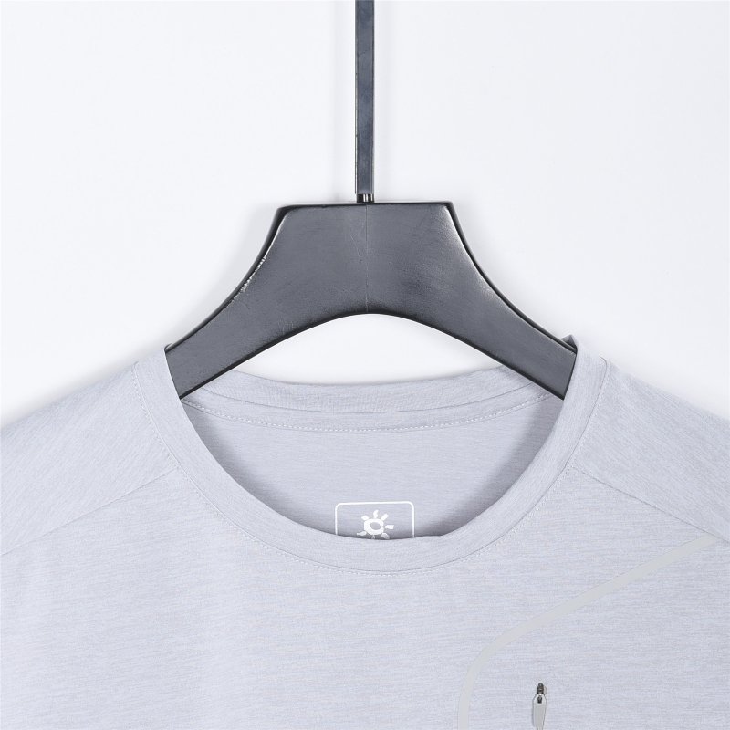 Kailas Light Grey Short Sleeve T-Shirt view