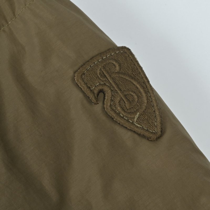 Beige Puffer Down Jacket with Hood view