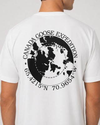 Canada Goose Expedition White T-Shirt view 3