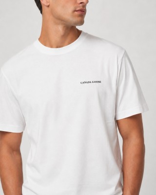 Canada Goose Expedition White T-Shirt view 7