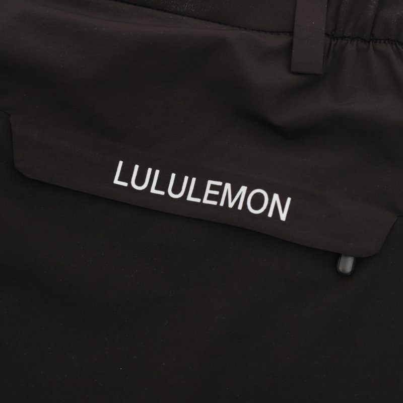 Black Relaxed Fit Trousers with White Stripe view