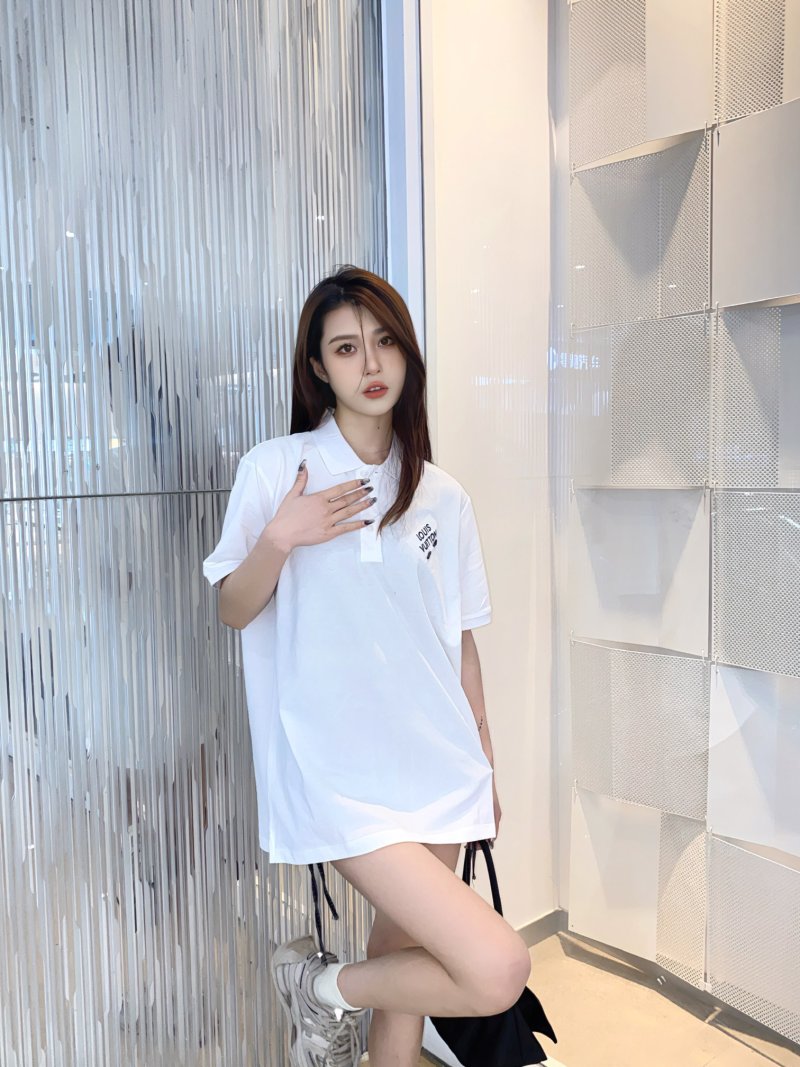 White Oversized Logo Short Sleeve T-Shirt view