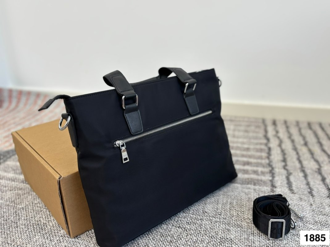 Prada Nylon Black Shoulder Tote Bag view
