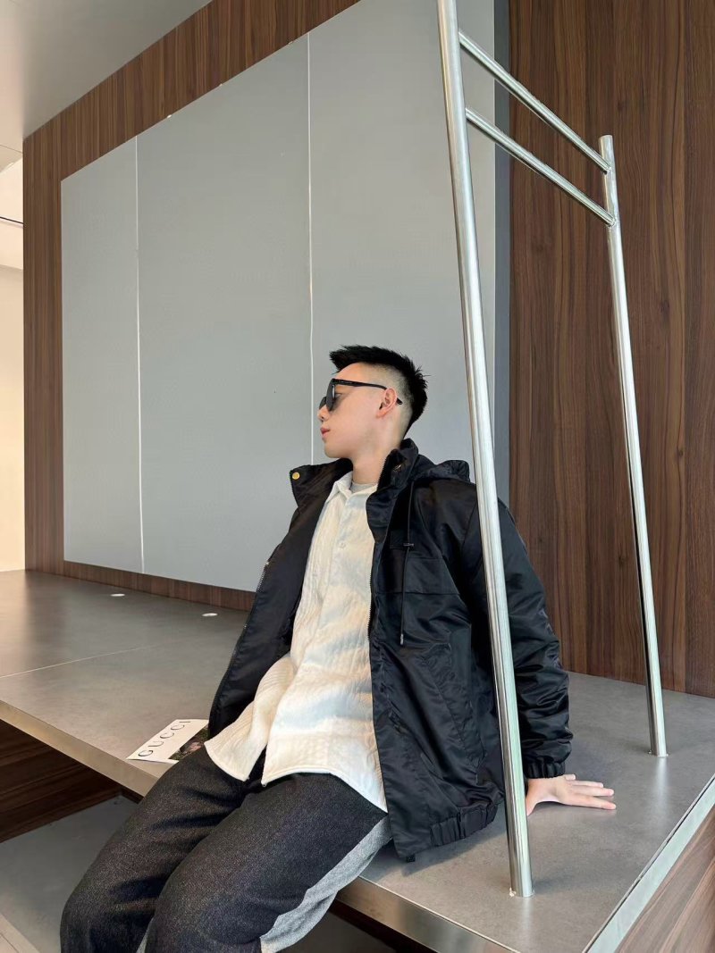 Stone Island Black Quilted Puffer Jacket view