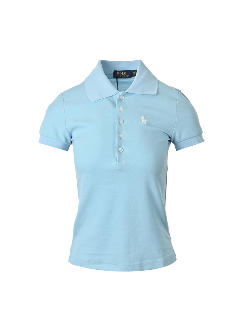 Lacoste Women's Light Blue Polo T-Shirt view