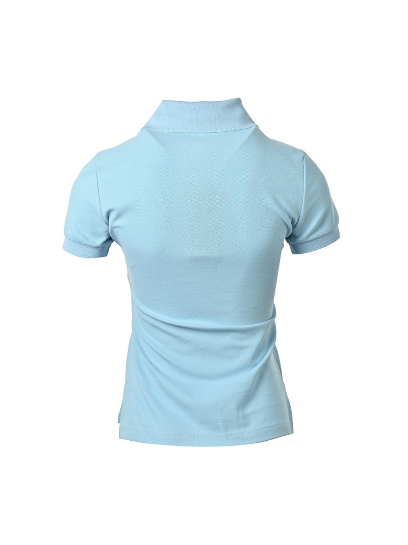 Lacoste Women's Light Blue Polo T-Shirt view
