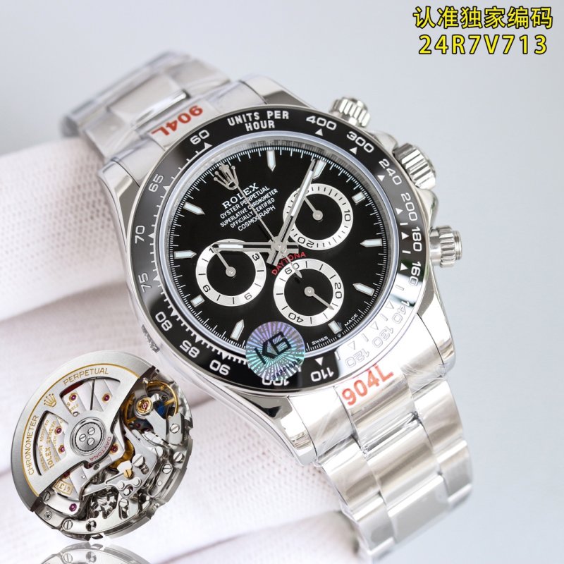Rolex Daytona Chronograph Black Dial Steel