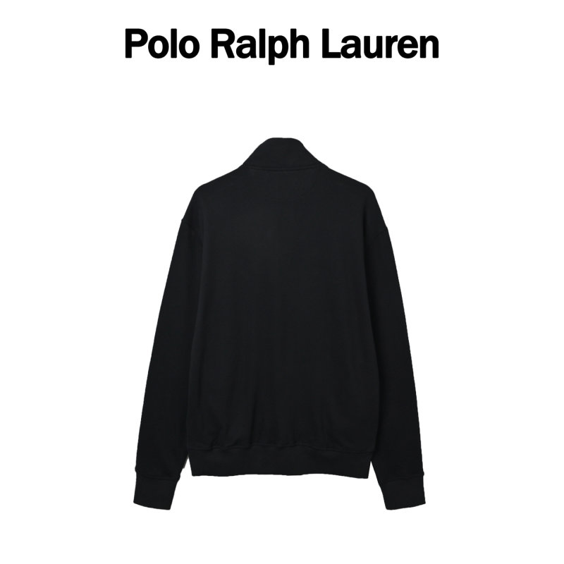 Polo Ralph Lauren Black Quarter-Zip Hoodie view