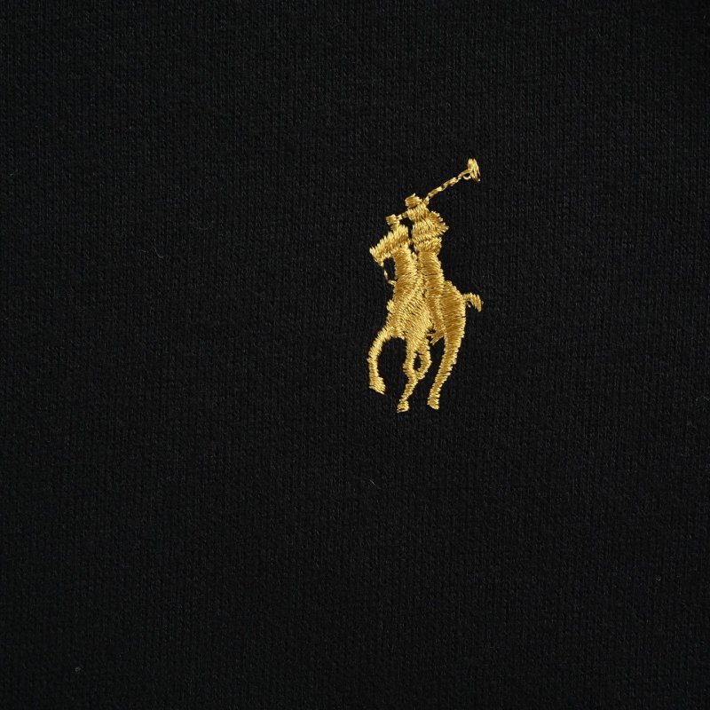 Polo Ralph Lauren Black Quarter-Zip Hoodie view