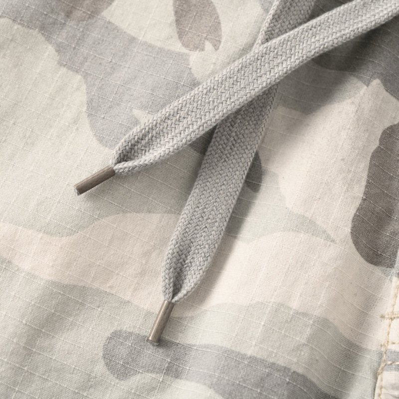 Balenciaga Camouflage Cargo Shorts Grey view
