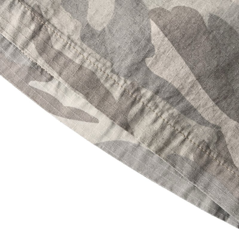 Balenciaga Camouflage Cargo Shorts Grey view