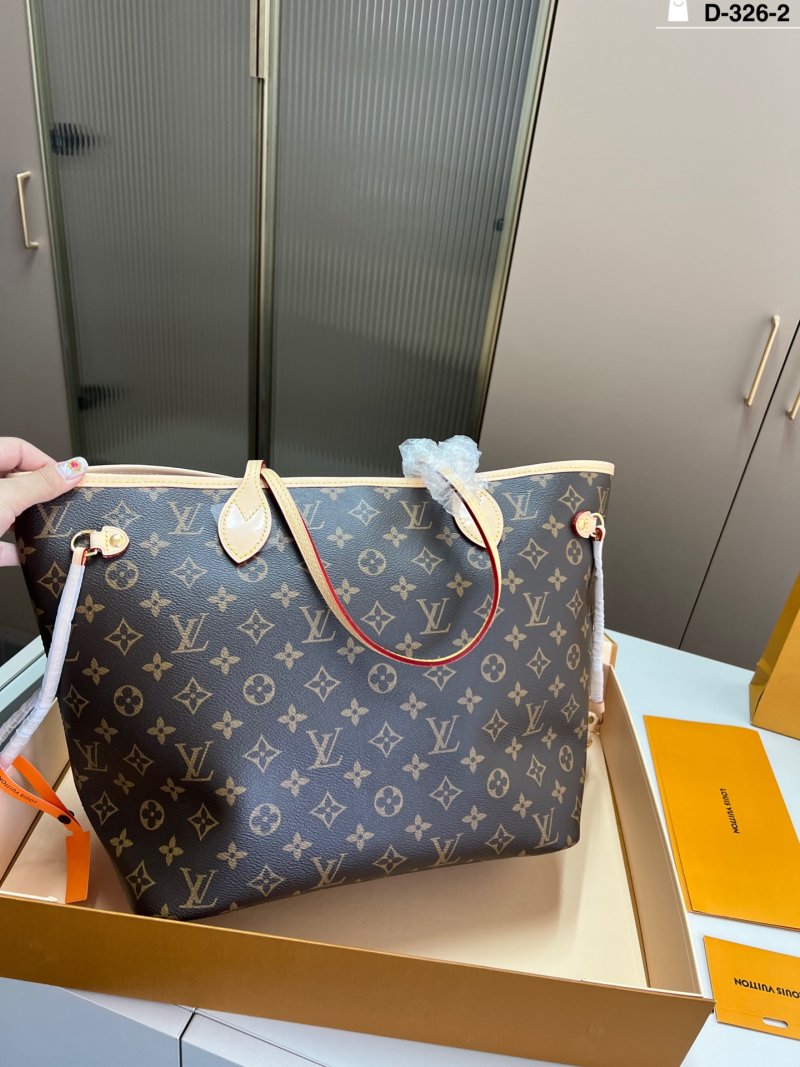 Louis Vuitton Neverfull MM Monogram Canvas Tote Bag view
