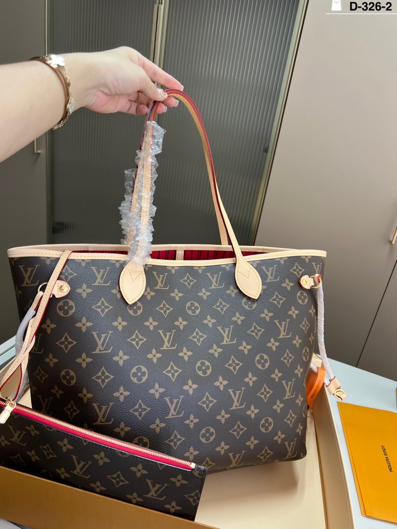 Louis Vuitton Neverfull MM Monogram Canvas Tote Bag view