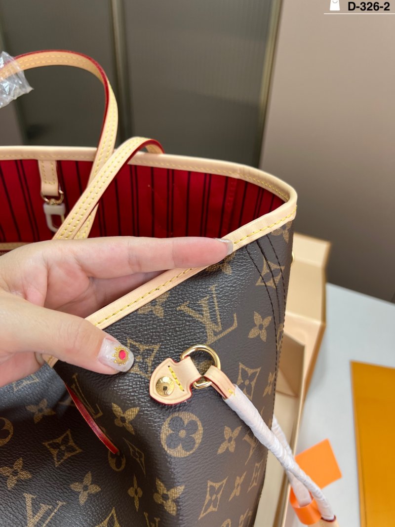 Louis Vuitton Neverfull MM Monogram Canvas Tote Bag view