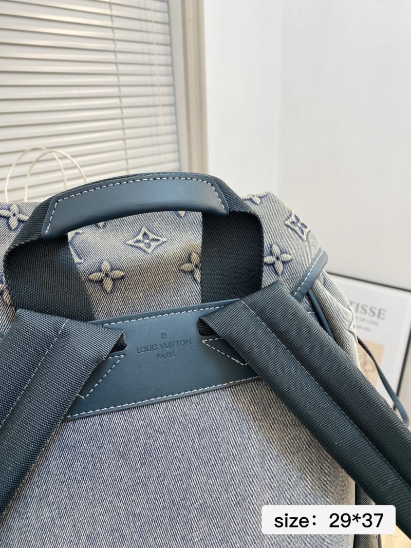 Louis Vuitton Monogram Denim Backpack - Light Blue view