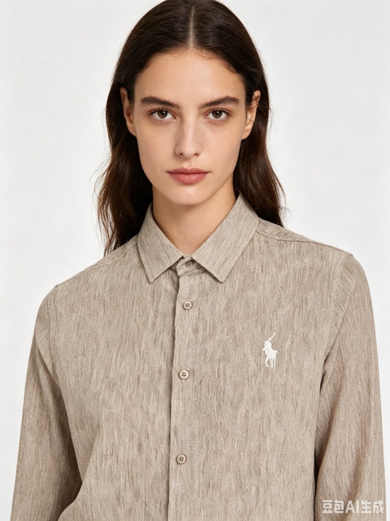 Ralph Lauren Beige Linen Shirt