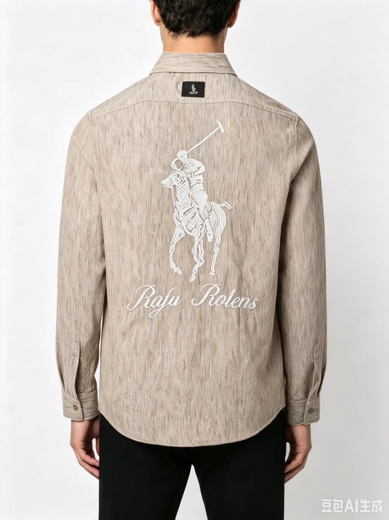 Ralph Lauren Beige Linen Shirt view