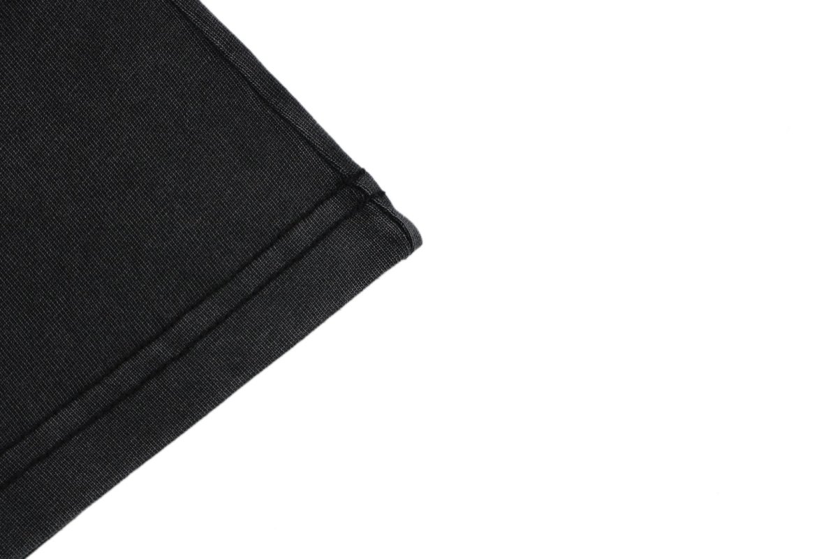 Balenciaga Charcoal Logo Graphic T-Shirt view