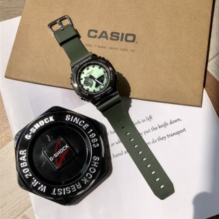 Casio G-Shock GA2100 Black Octagonal Digital Watch view 3