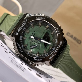 Casio G-Shock GA2100 Black Octagonal Digital Watch view 8