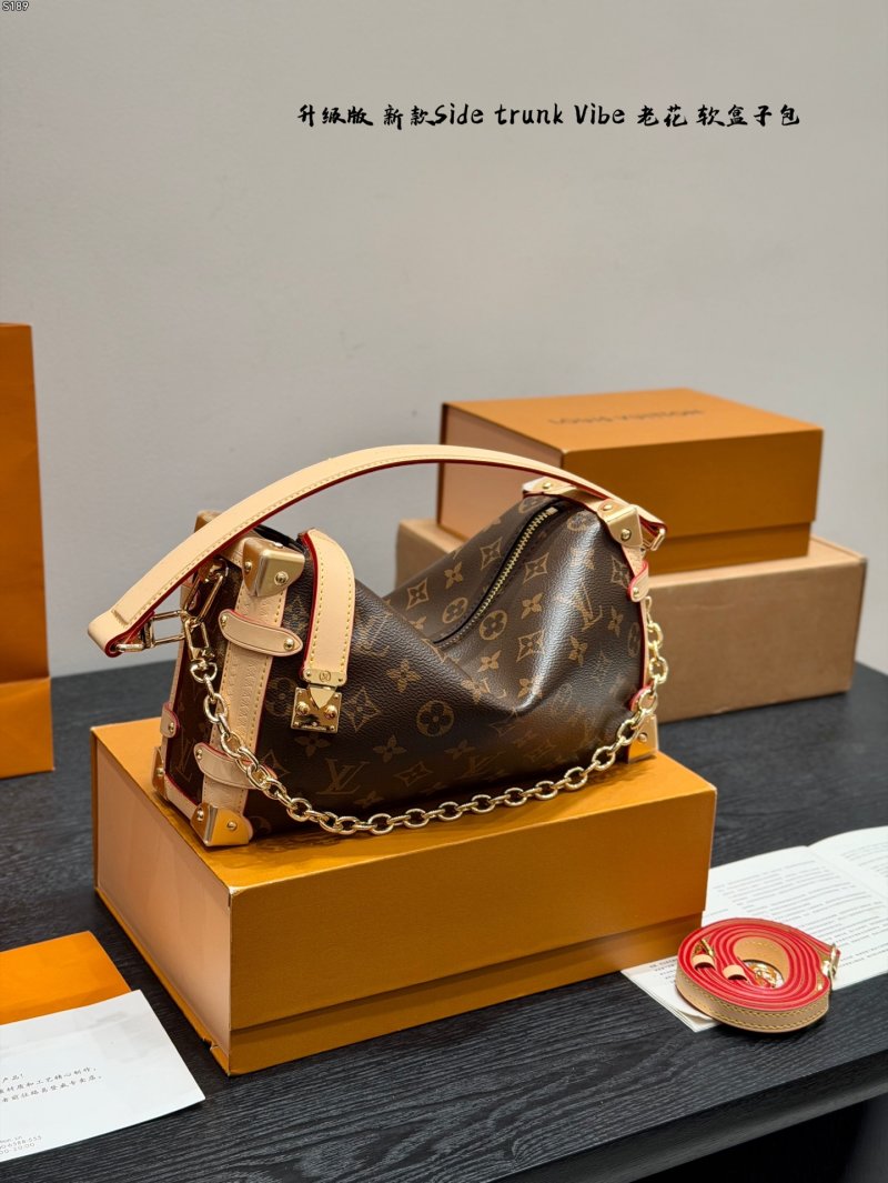 Louis Vuitton Side Trunk Vibe Monogram Canvas Shoulder Bag
