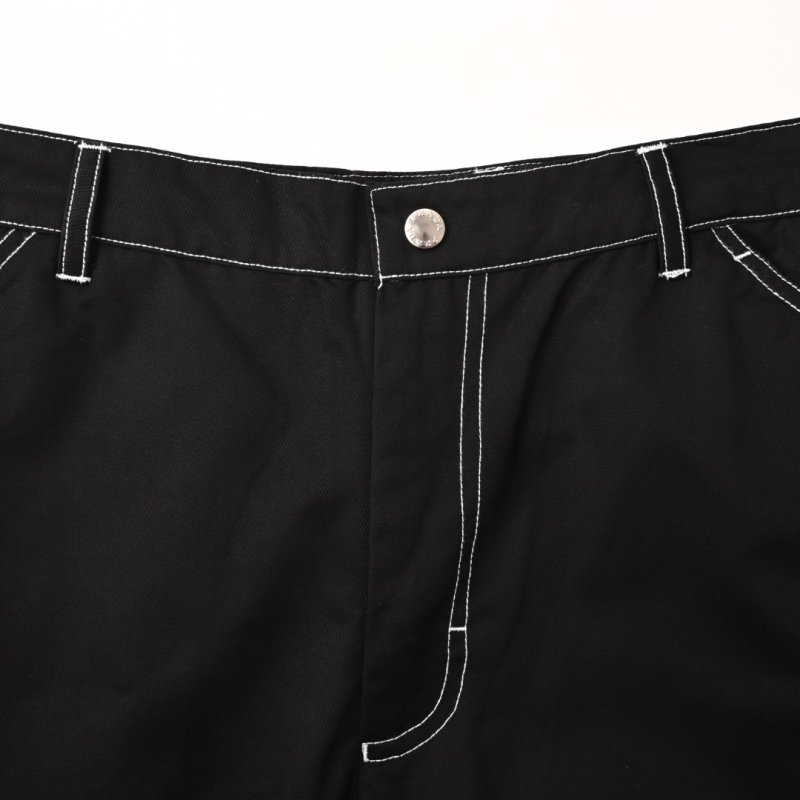 Prada Black Cargo Jeans with Contrast Stitching view