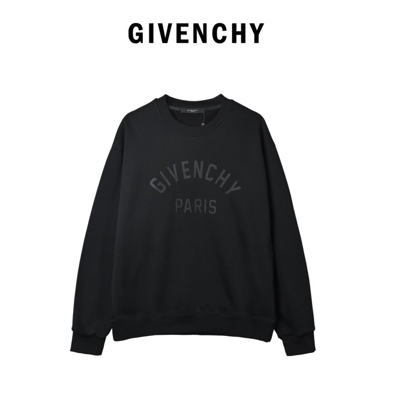 Givenchy Paris Black Embroidered Hoodie view