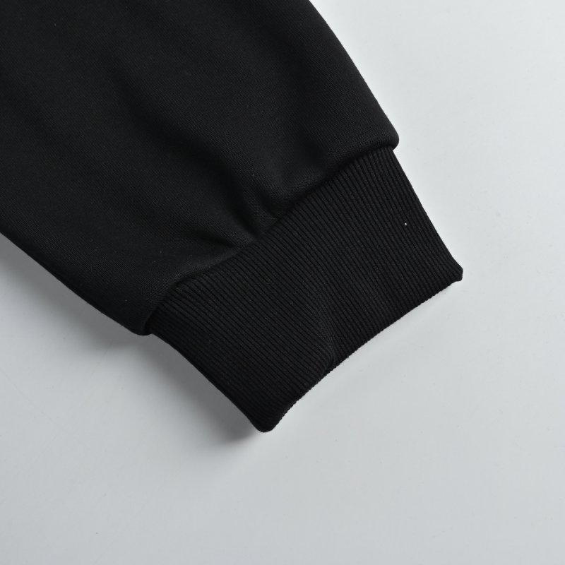 Givenchy Paris Black Embroidered Hoodie view
