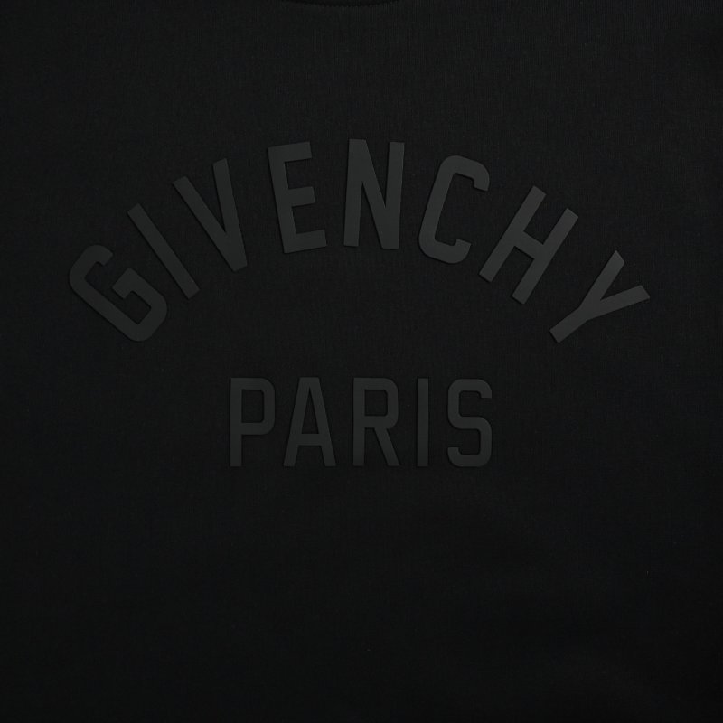 Givenchy Paris Black Embroidered Hoodie view