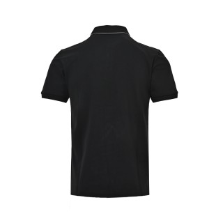 Prada Black Short Sleeve Polo Shirt view 12