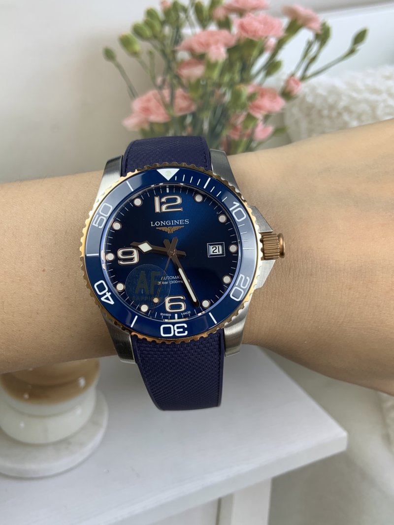Longines HydroConquest Blue Dial Automatic Watch view
