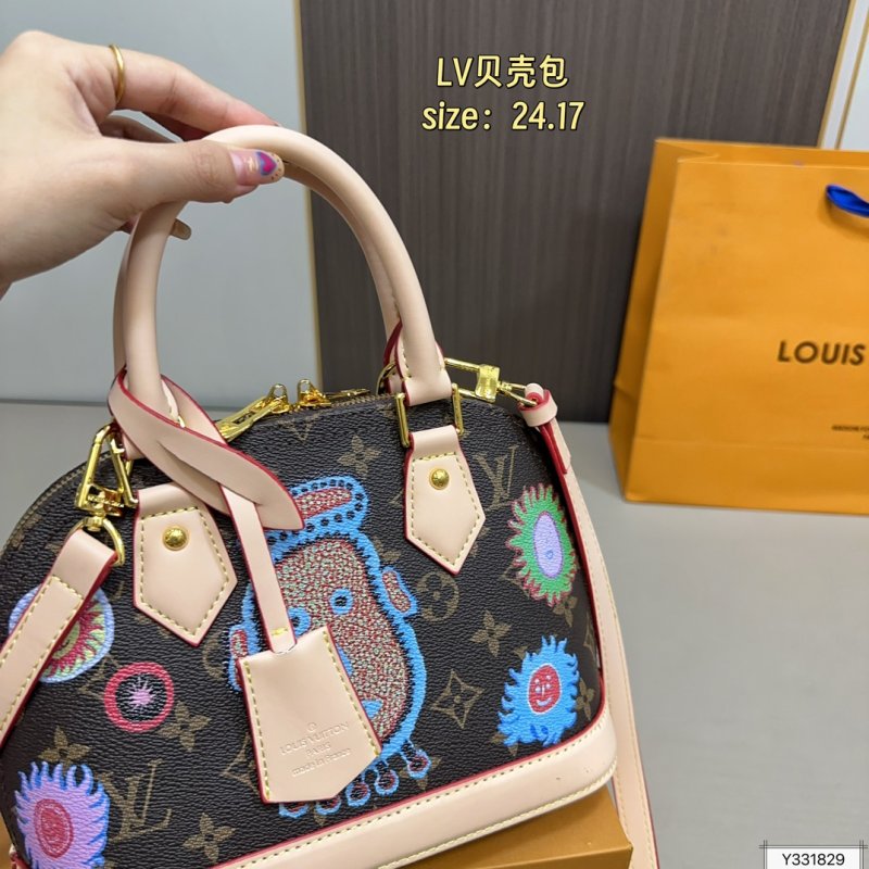Louis Vuitton Alma Shell Bag Monogram Multicolor view