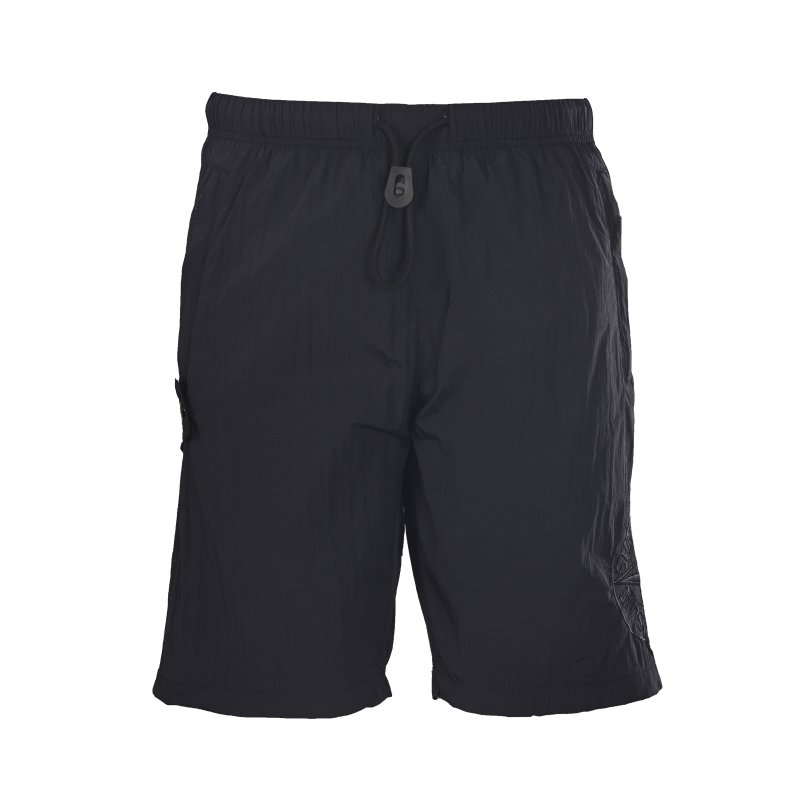 Stone Island Navy Cargo Shorts view