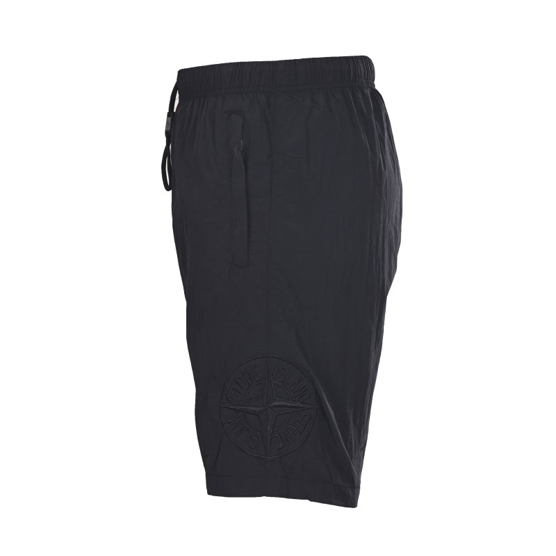 Stone Island Navy Cargo Shorts view