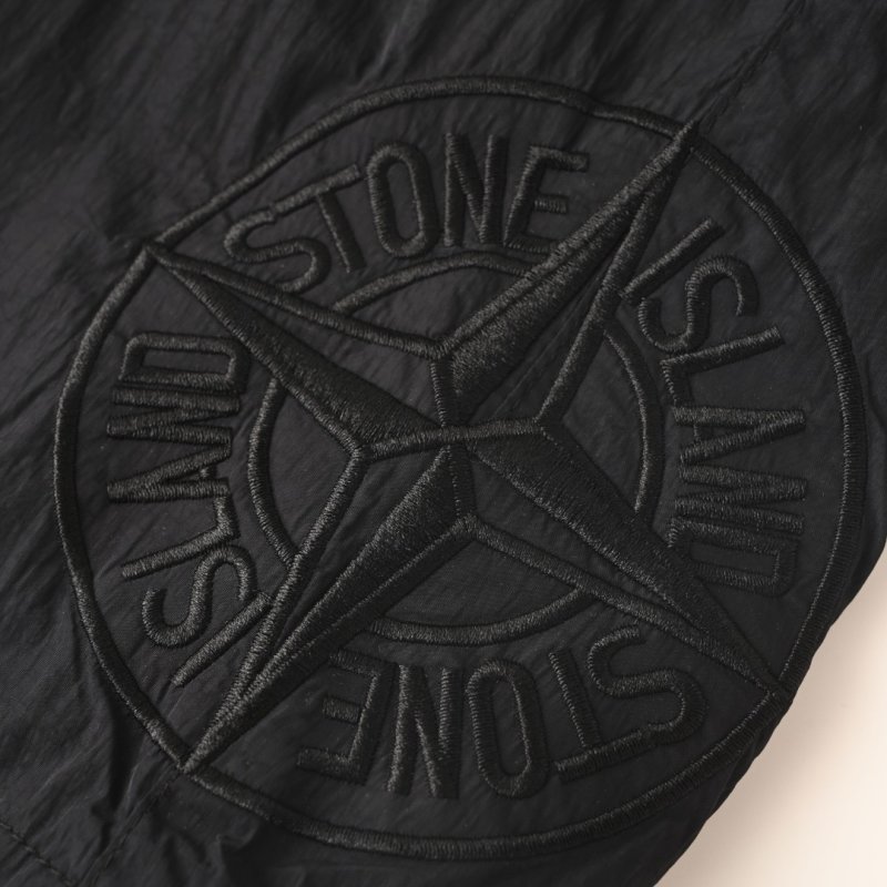 Stone Island Navy Cargo Shorts view