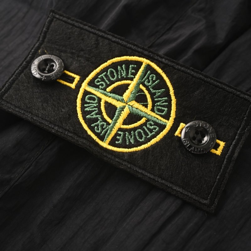 Stone Island Navy Cargo Shorts view