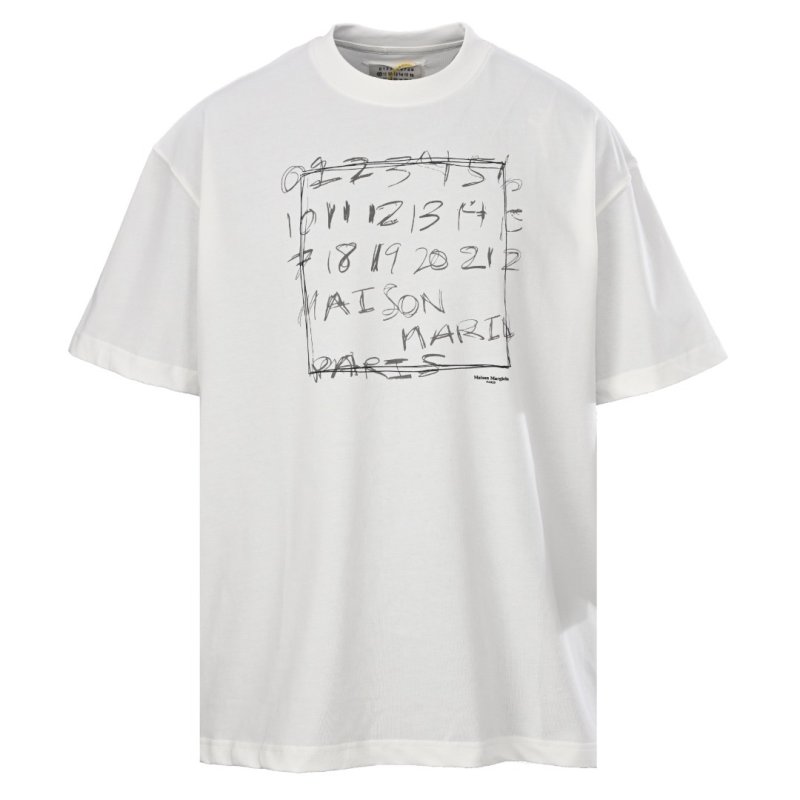 White Graphic Print Short Sleeve T-Shirt view