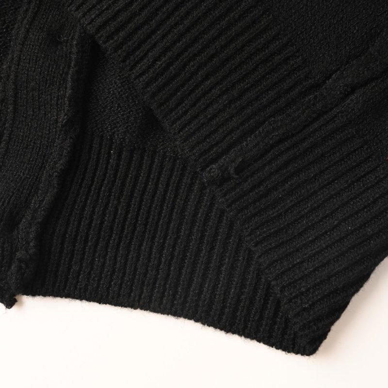 Black Wool Blend Overshirt Jacket view
