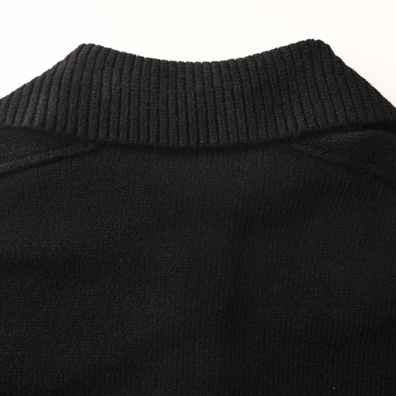 Black Wool Blend Overshirt Jacket view