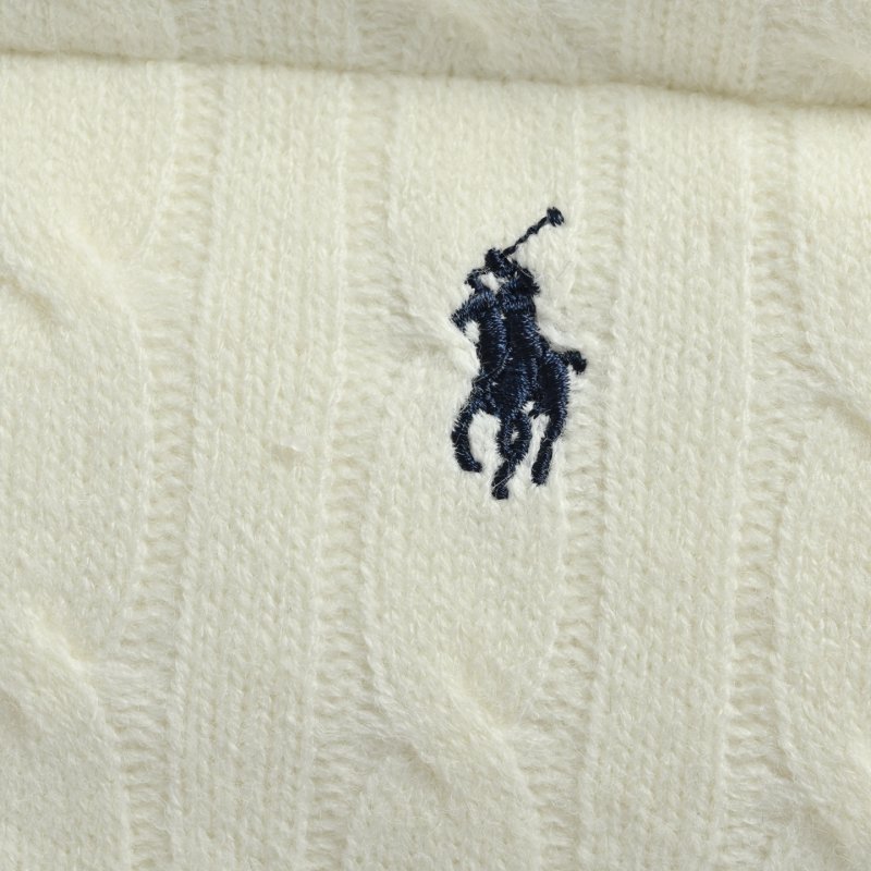 Polo Ralph Lauren White Puffer Down Jacket view
