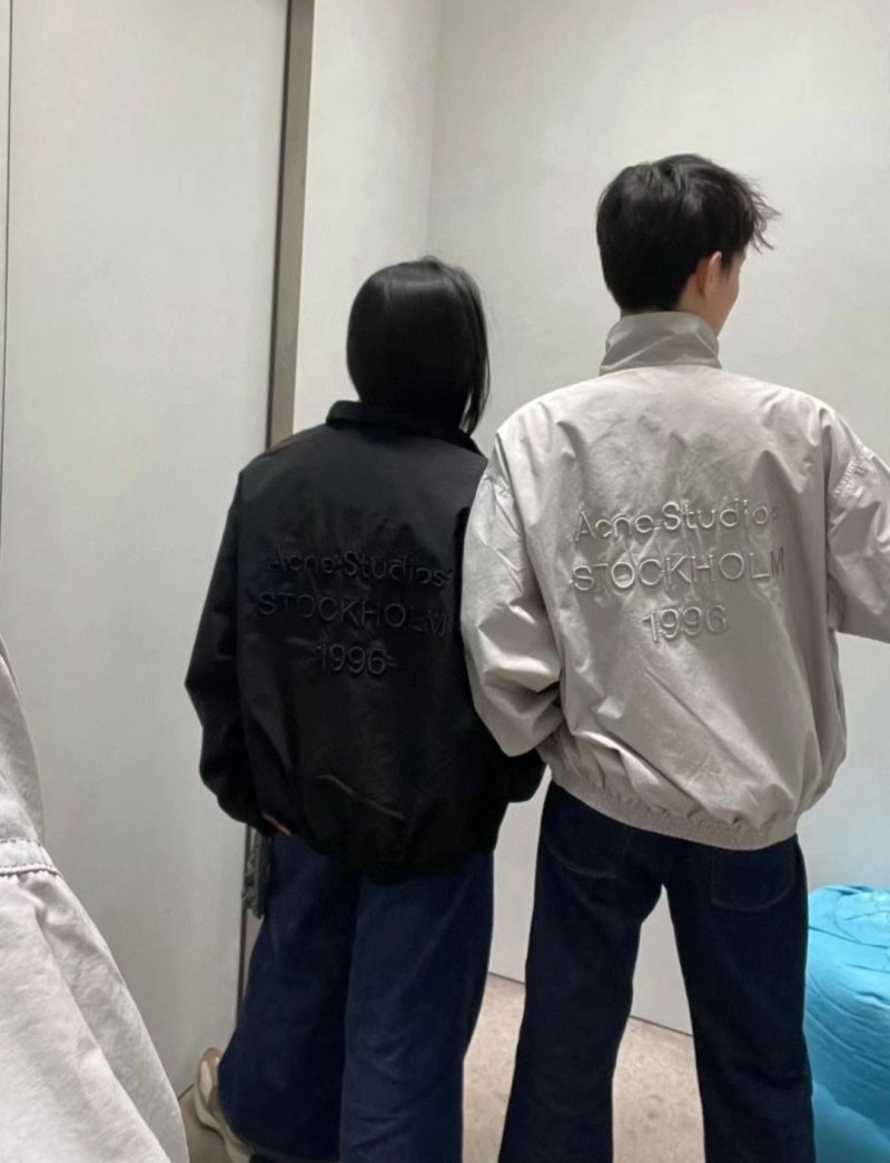 Acne Studios Stockholm 1996 Black Bomber Jacket view
