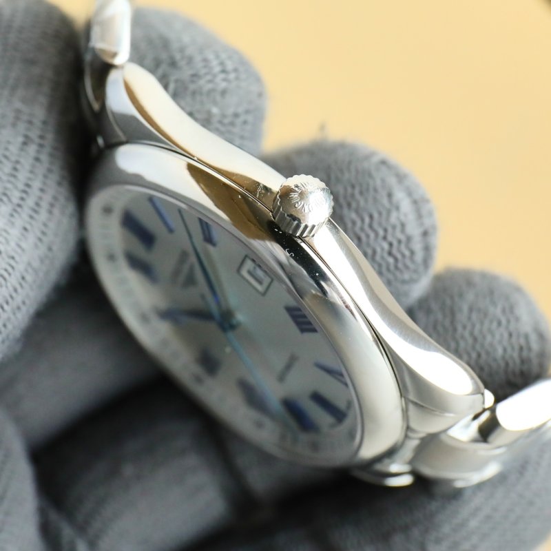 Longines Master Collection Automatic Silver Roman Numeral Watch view