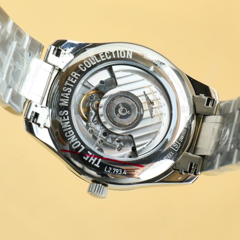 Longines Master Collection Automatic Silver Roman Numeral Watch view