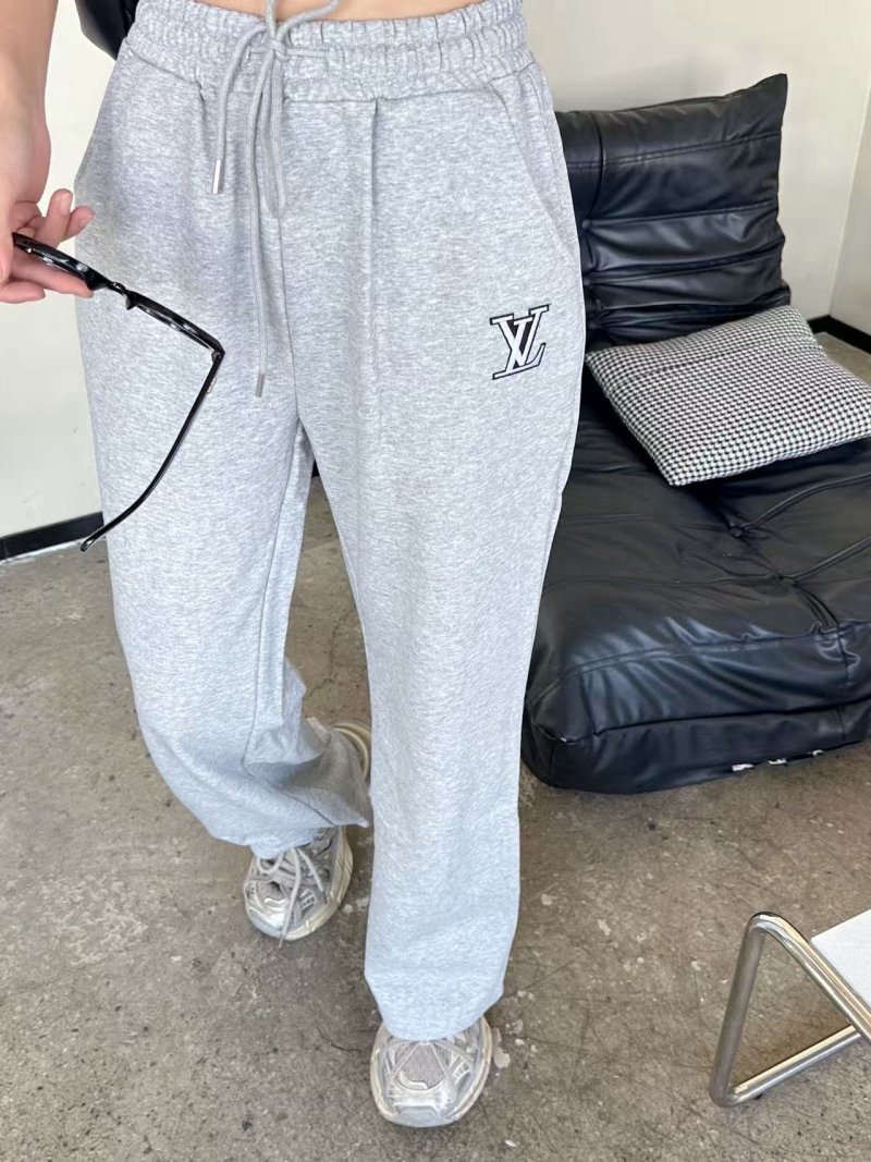Louis Vuitton LV Logo Grey Sweatpants view