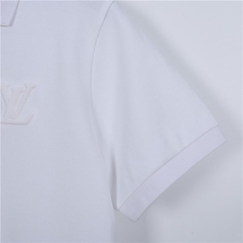 Louis Vuitton White Short Sleeve Polo T-Shirt view