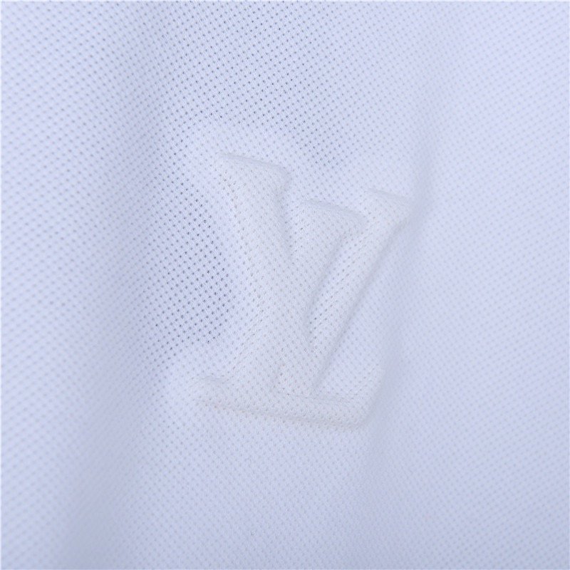 Louis Vuitton White Short Sleeve Polo T-Shirt view