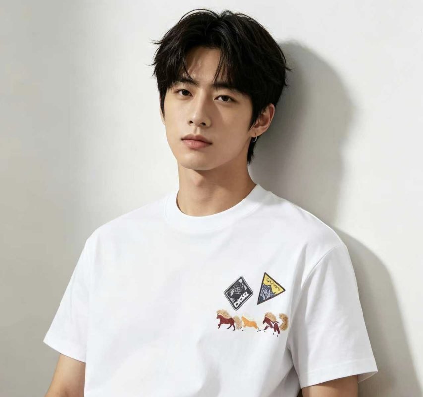 White Graphic Patch Short Sleeve T-Shirt view